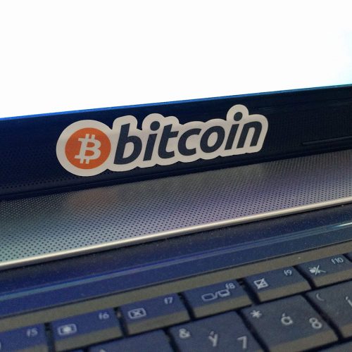 Samolepky Bitcoiny zdarma