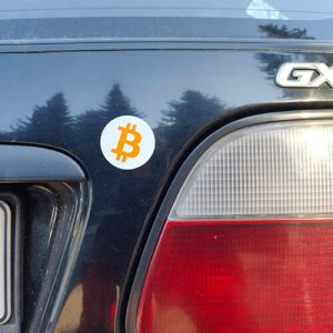 Bitcoin samolepky zdarma